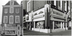 Verschillende kleurstellingen.
<br/>
Beeldbank gemeentearchief Amsterdam, datum onbekend (links); 1997 (rechts)